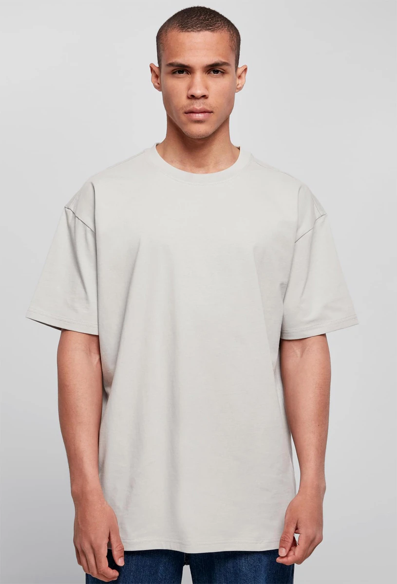 Build Your Brand, Heavy Oversize Tee BY102, light asphalt