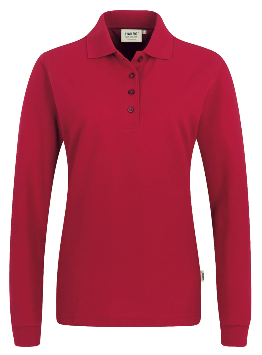 Hakro Ladies Longsleeve - Polo Mikralinar Hakro Ladies Longsleeve - Polo Mikralinar