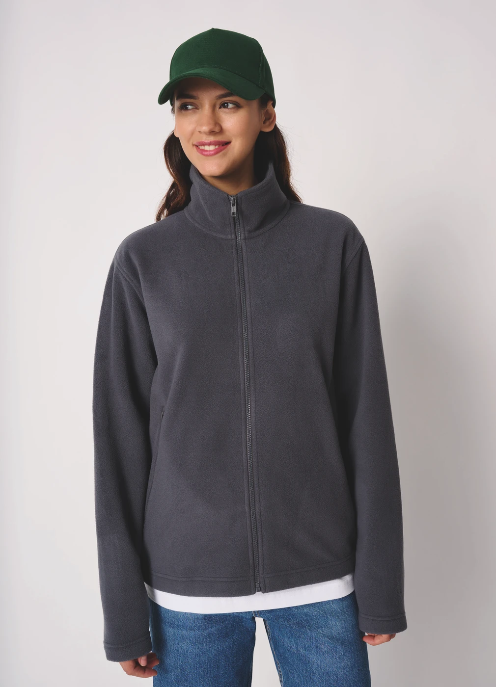 Ideal Basic Unisex Fleece Jacket