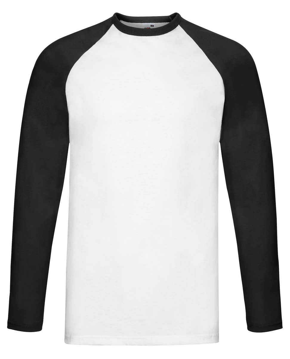 Fruit of the Loom Valueweight Longsleeve Baseball 