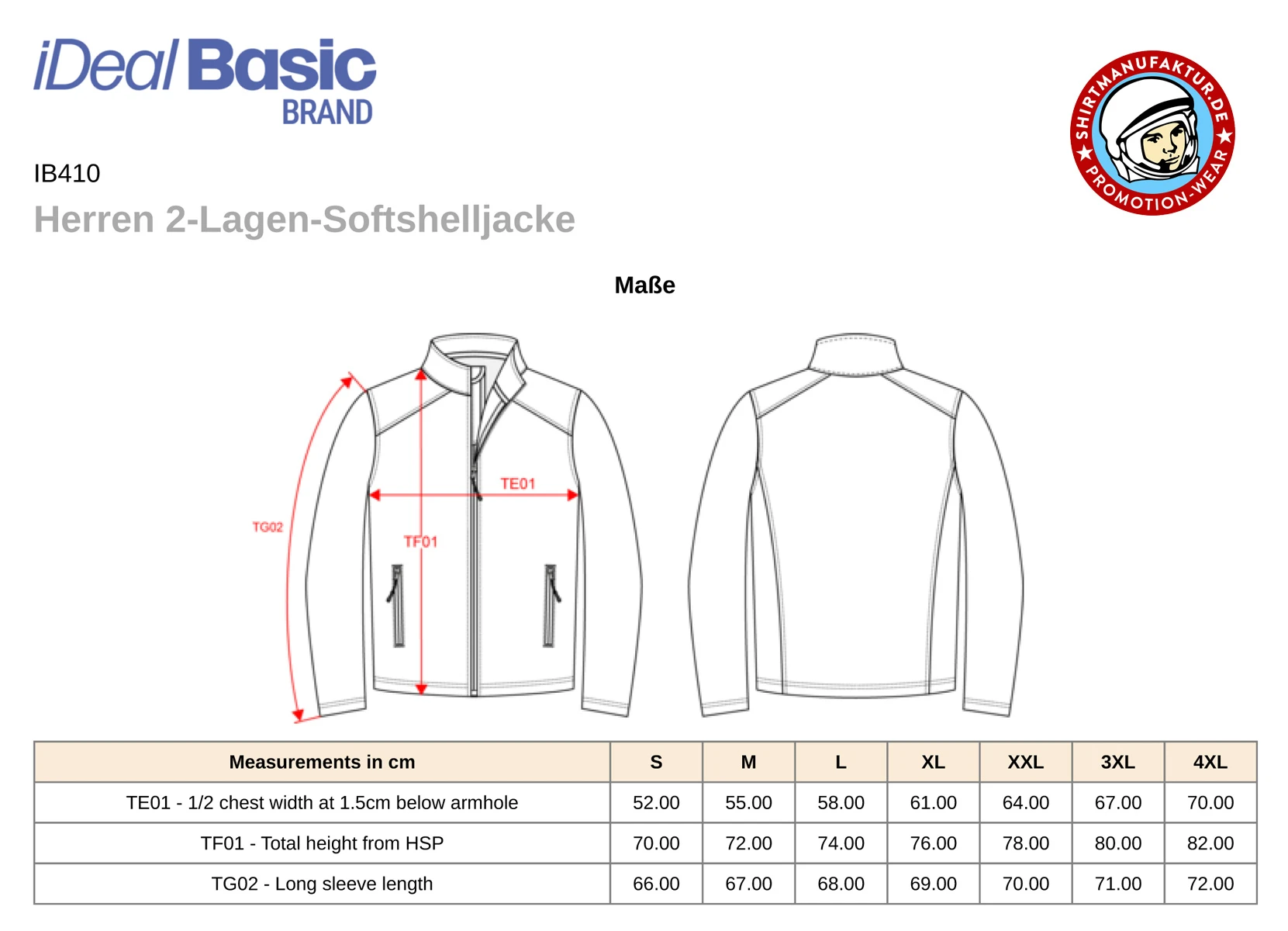 Ideal Basic Mens Softshell Jacket
