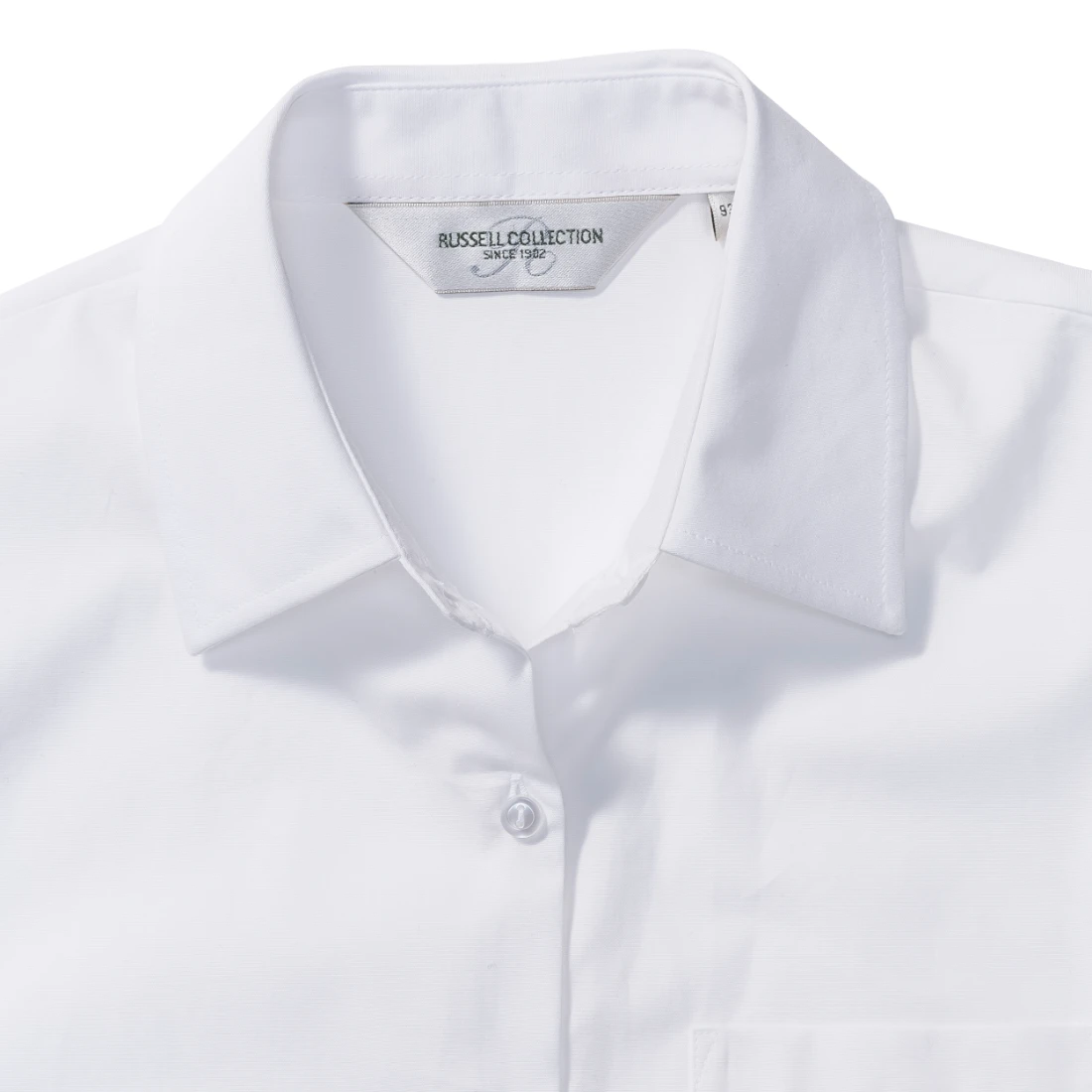 Russell Ladies Pure Cotton Longsleeve Poplin Blouse