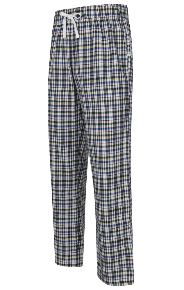 SkinniFit Mens Tartan Lounge Pants