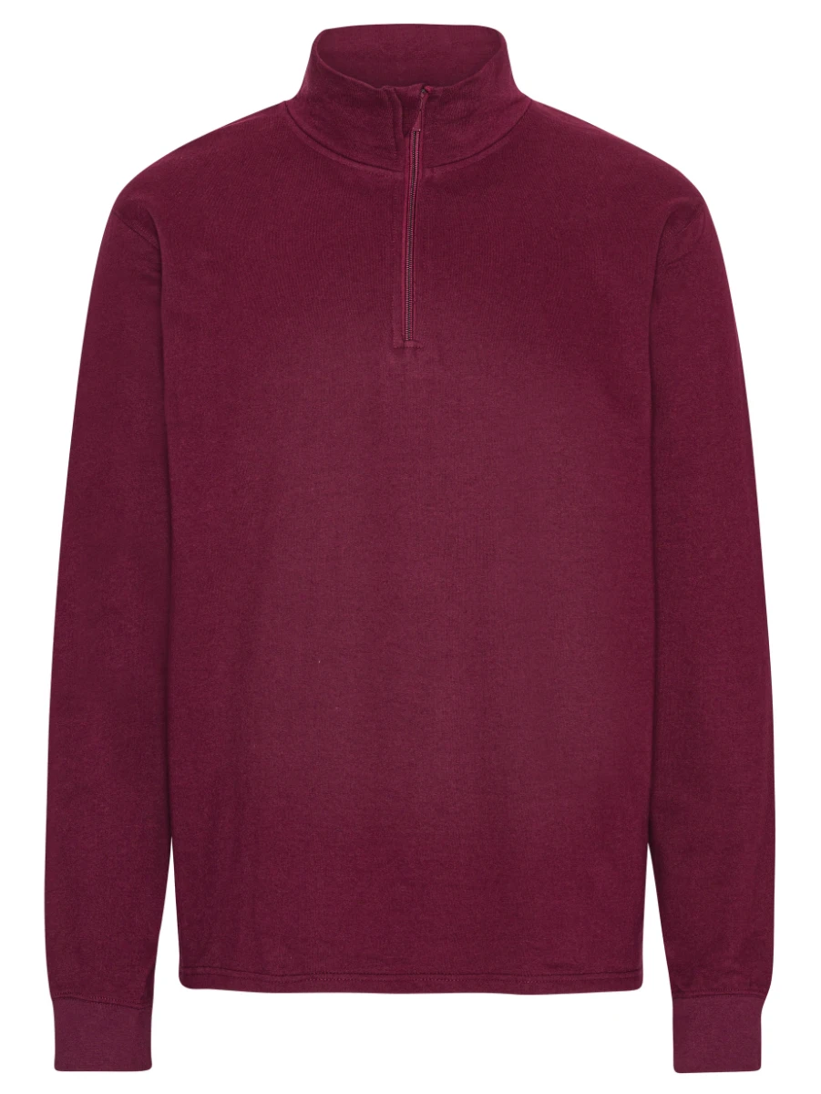 Neutral Unisex Quarter Zip Sweatshirt