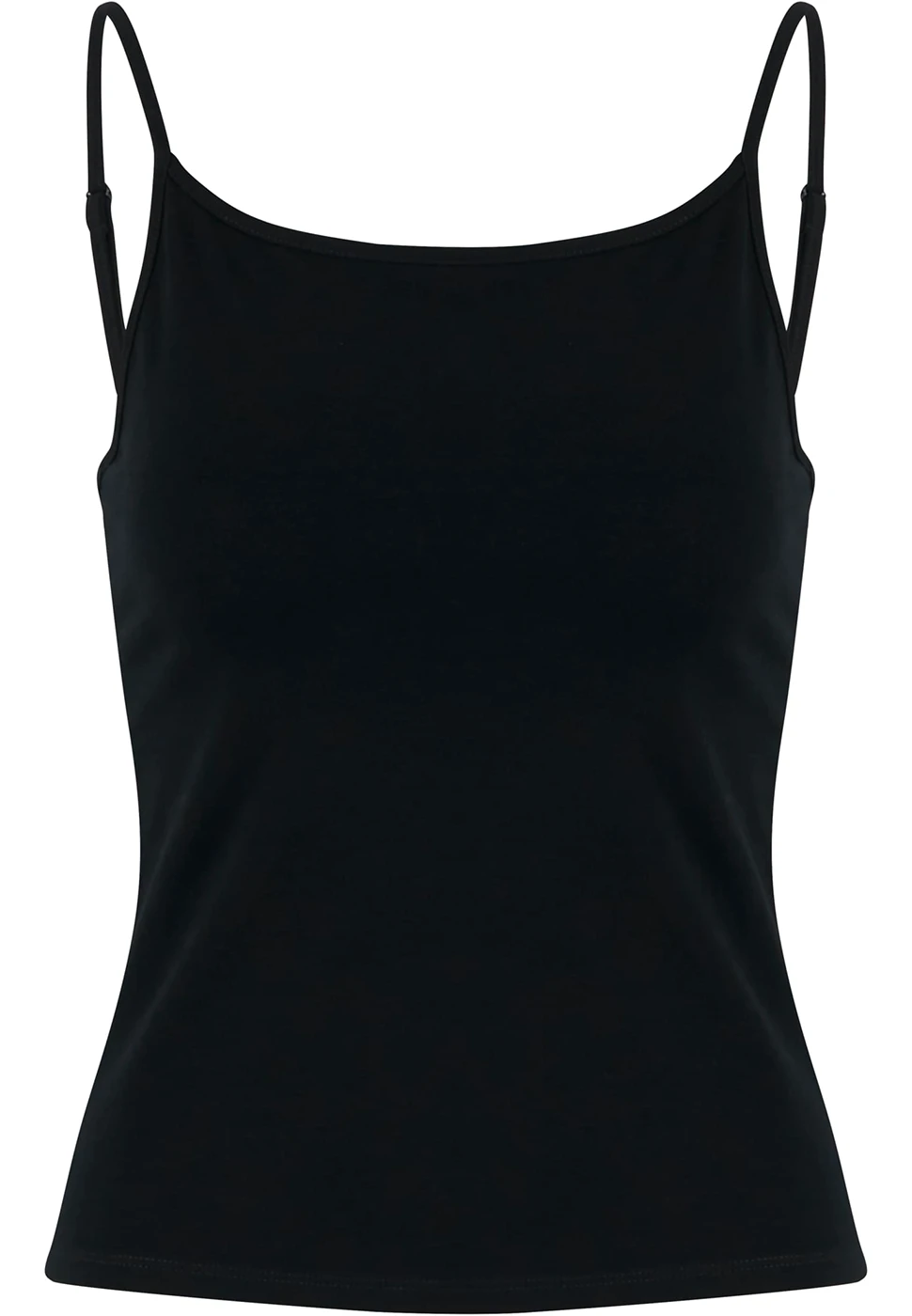 Build Your Brand Ladies Stretch Jersey Short Slim Top