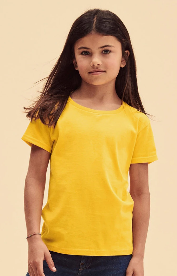 Fruit of the Loom Girls Iconic T 