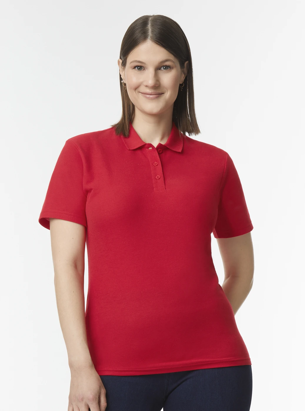 Gildan Womens Softstyle Piqué Polo