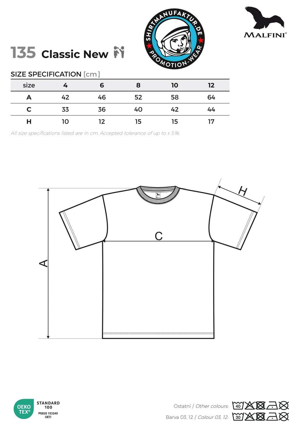 Malfini Kids Classic New