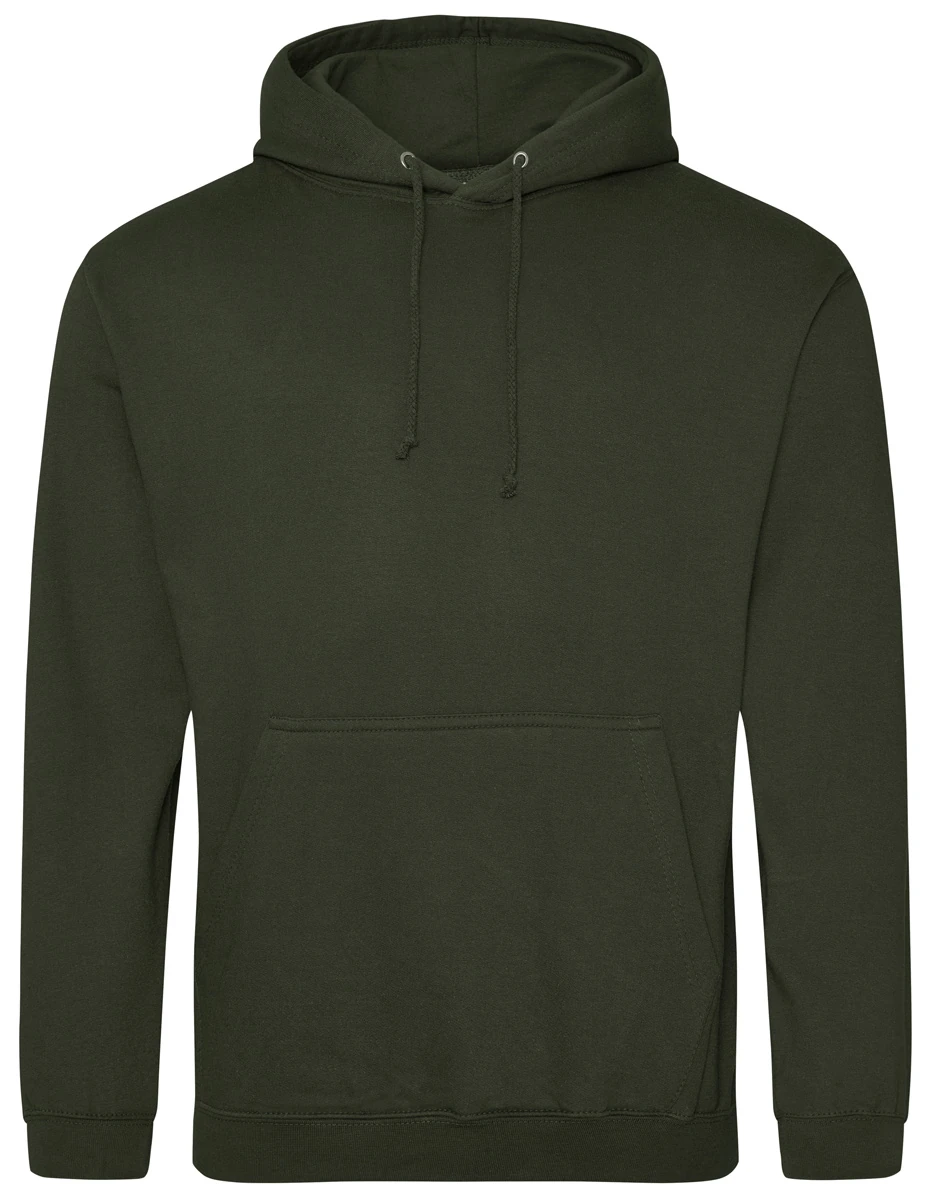 combat green College Hoodie JH001, just hoods packshot