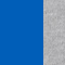 sapphire blue / heather grey
