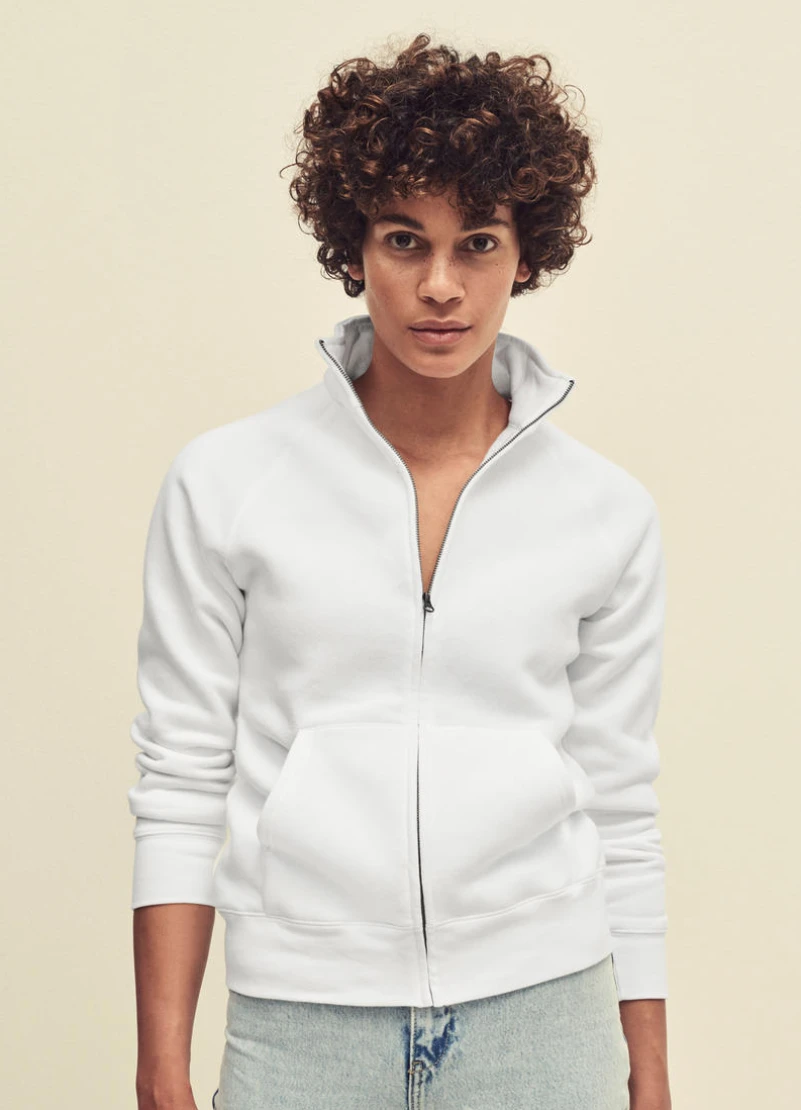 Fruit of the Loom Ladies Premium Sweat Jacket