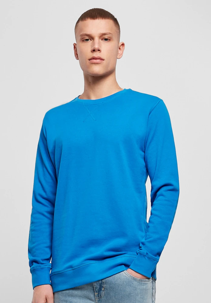 Build Your Brand, Light Sweatshirt BY010, cobalt blue
