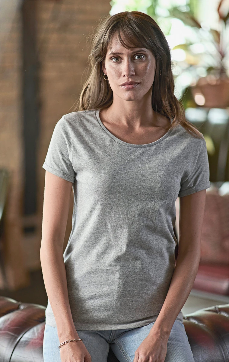 Tee Jays Womens Roll-Up Tee