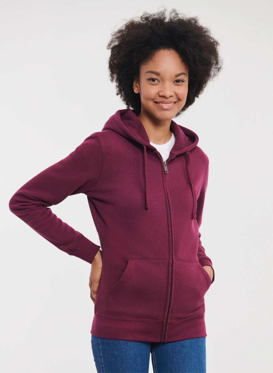Russell Ladies Authentic Zipped Hood Jacket