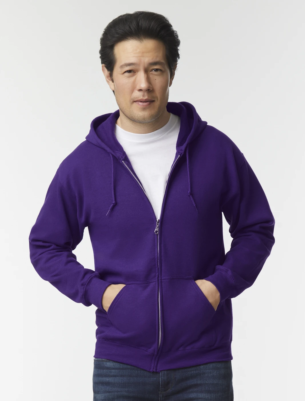 Gildan Heavy Blend Full Zip Hooded Sweatshirt