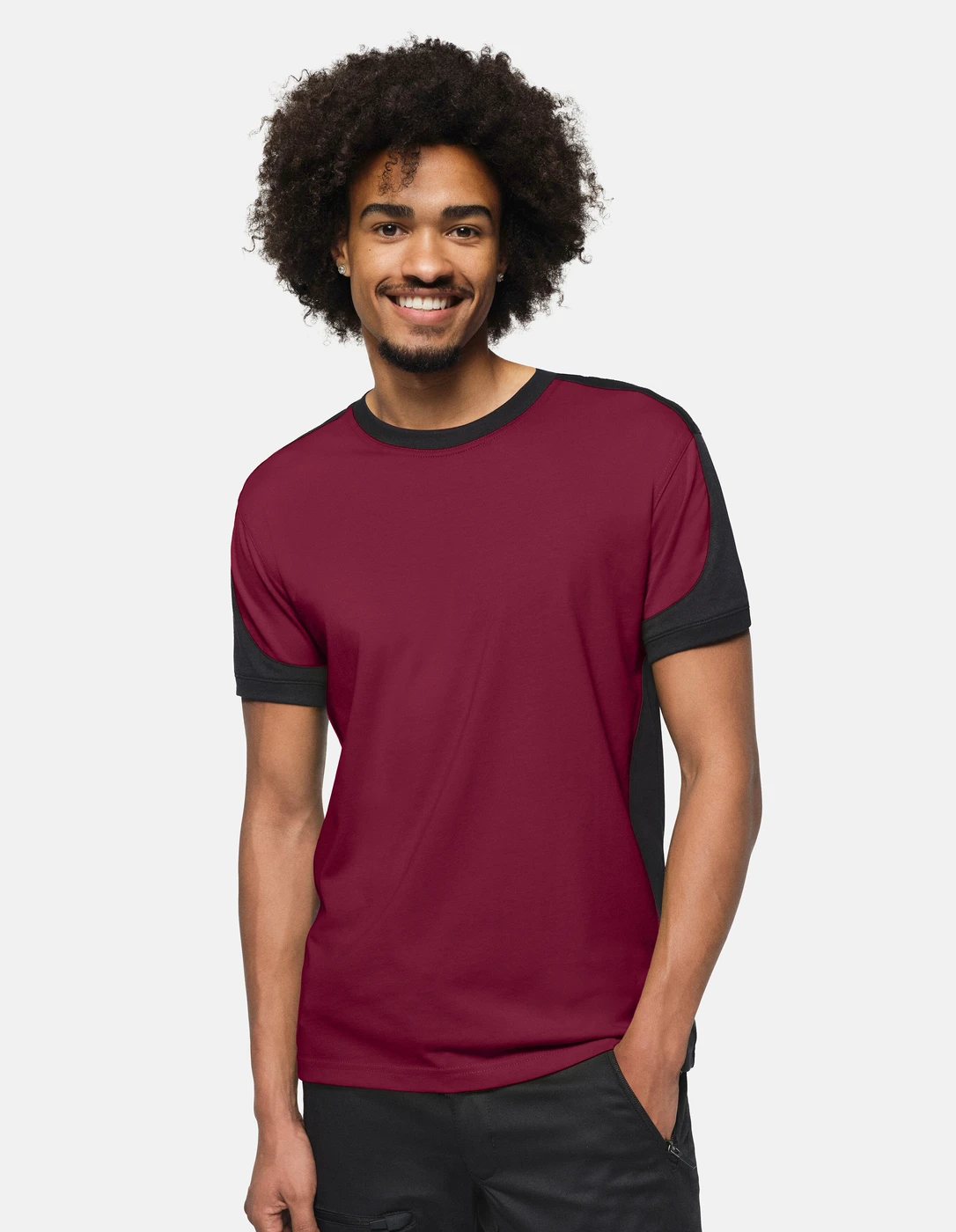 Hakro T-Shirt Contrast Mikralinar Eco
