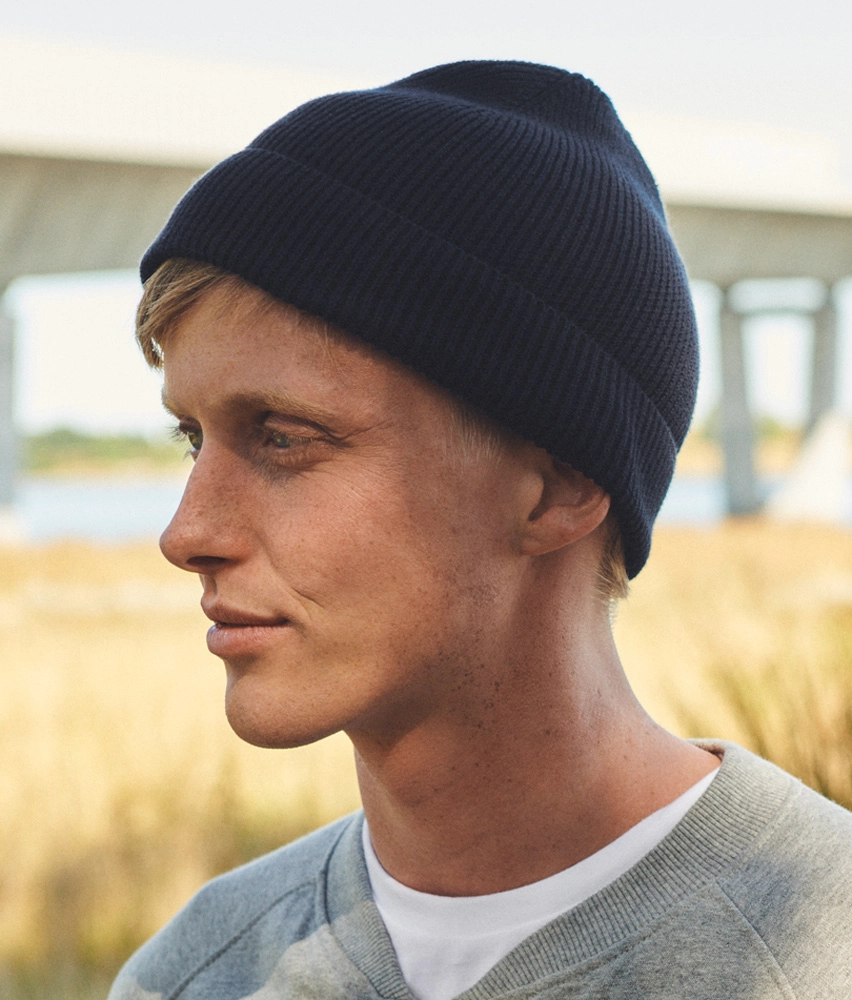 Neutral Rib Beanie