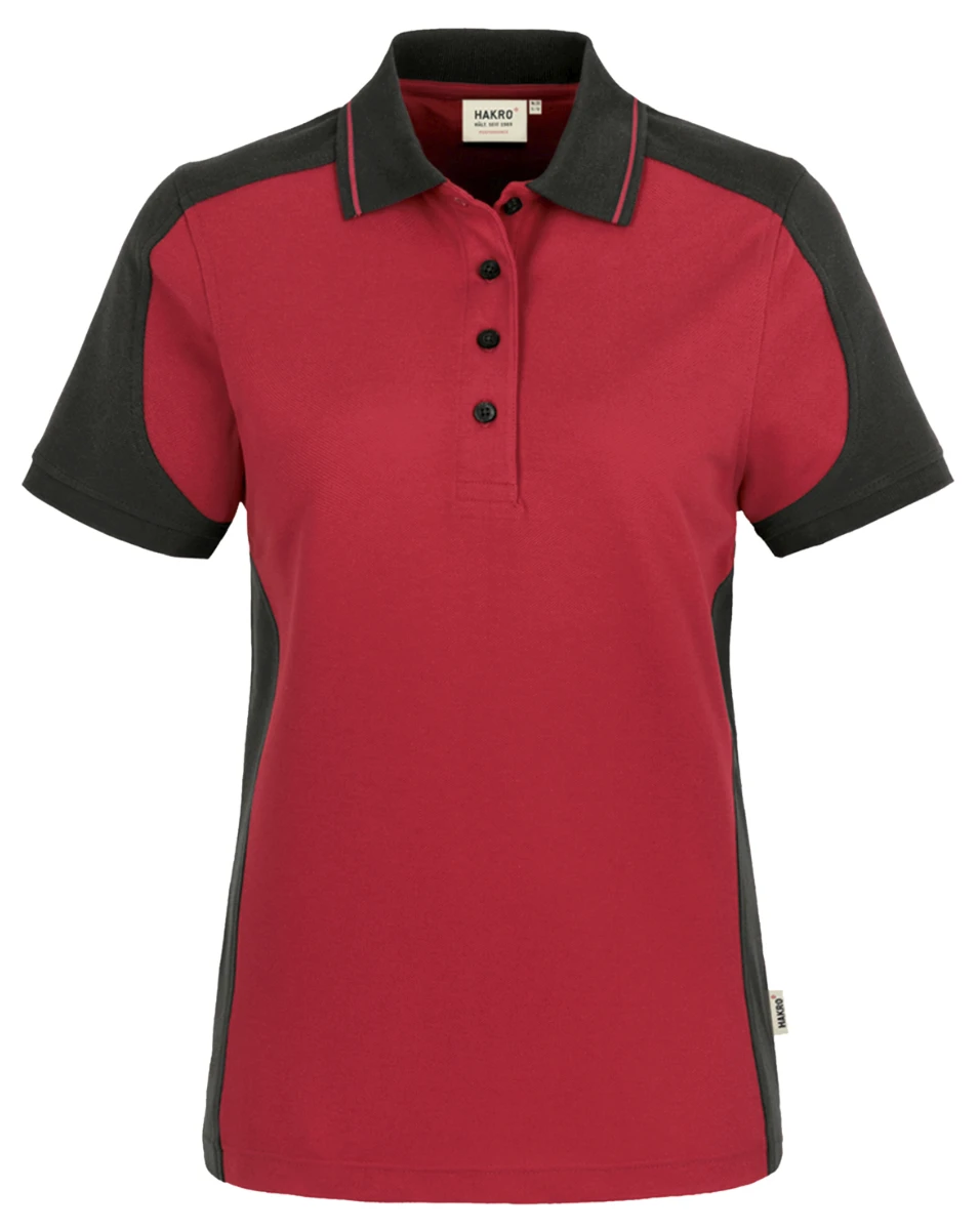 Hakro Ladies Poloshirt Contrast Mikralinar Hakro Ladies Poloshirt Contrast Mikralinar