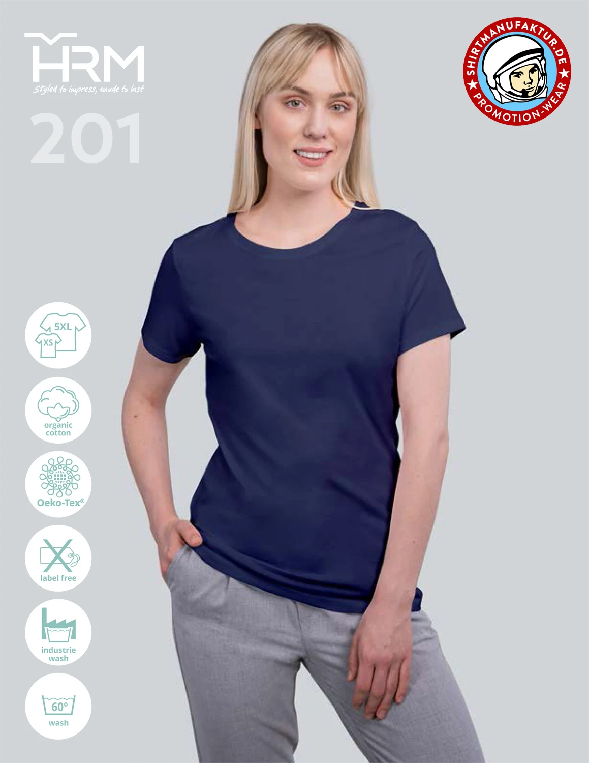 HRM Womens Luxury Tee