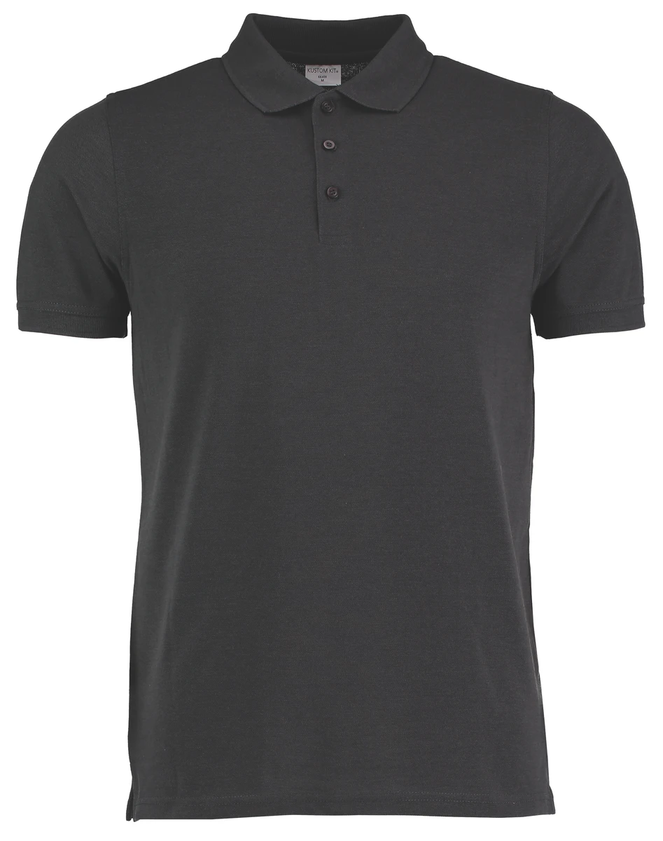 Kustom Kit Slim Fit Heavyweight Polo