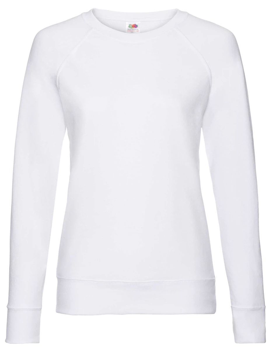 Fruit of the Loom Ladies Lightweight Raglan Sweat