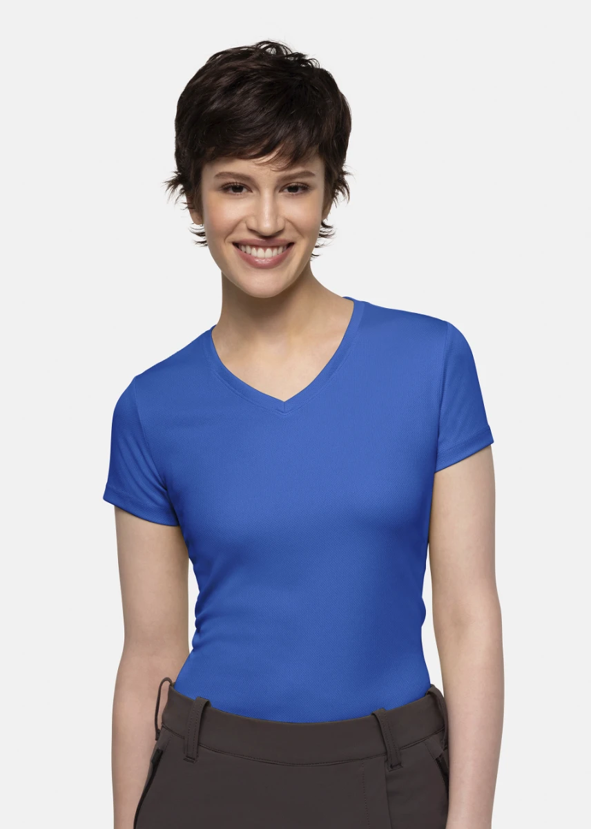 Hakro Ladies V-Shirt COOLMAX
