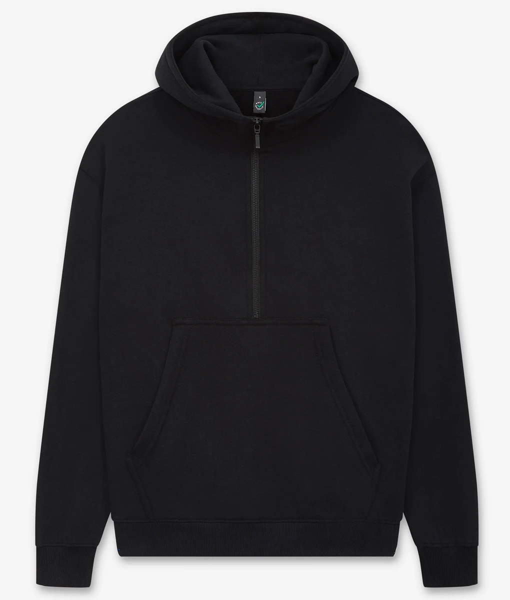 Earth Positive Womens Half-Zip Hoodie