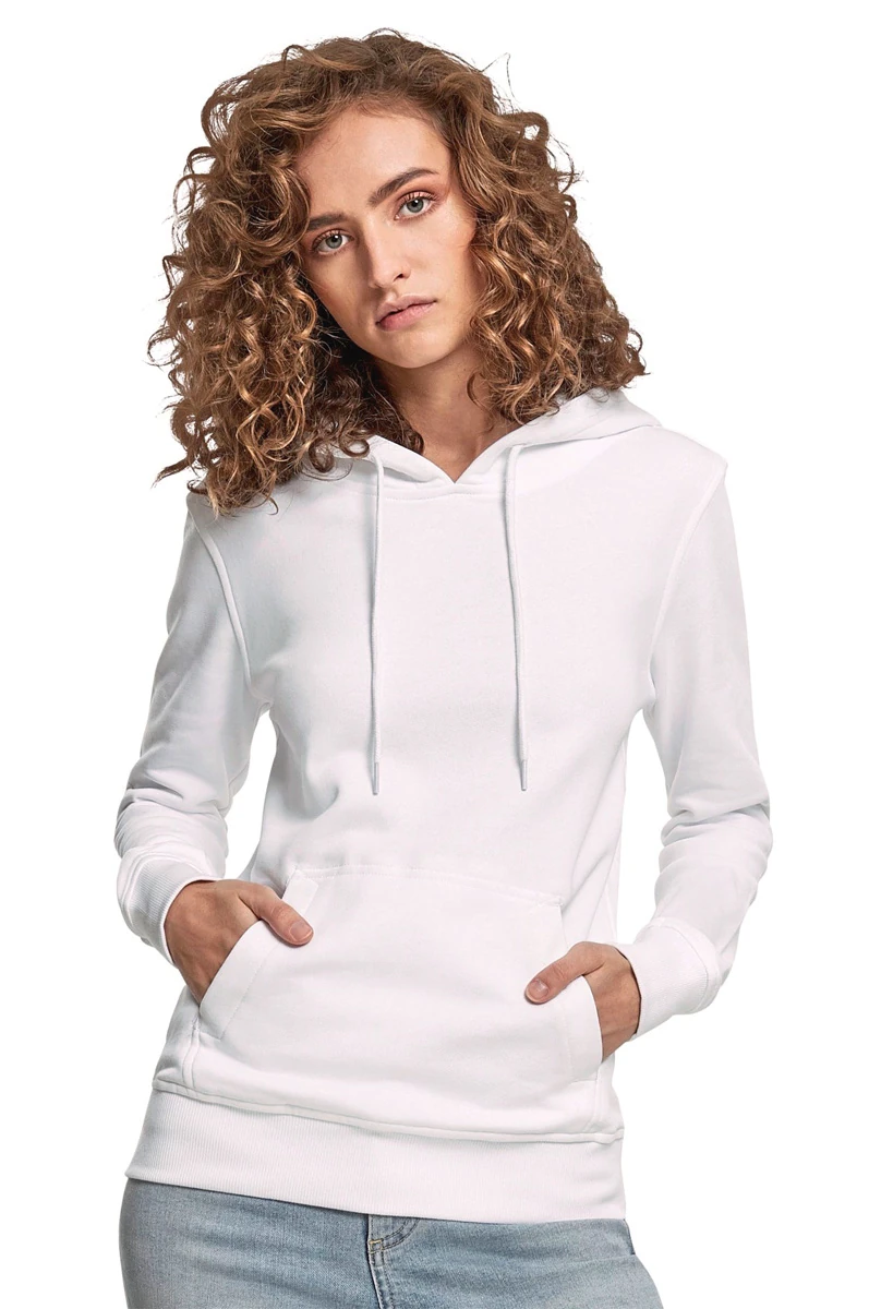 Build Your Brand Ladies Organic Hoodie