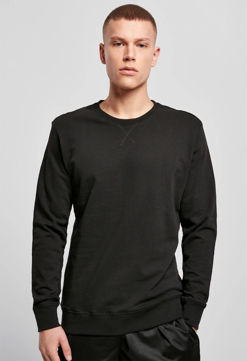 Build Your Brand, Light Sweatshirt BY010, black