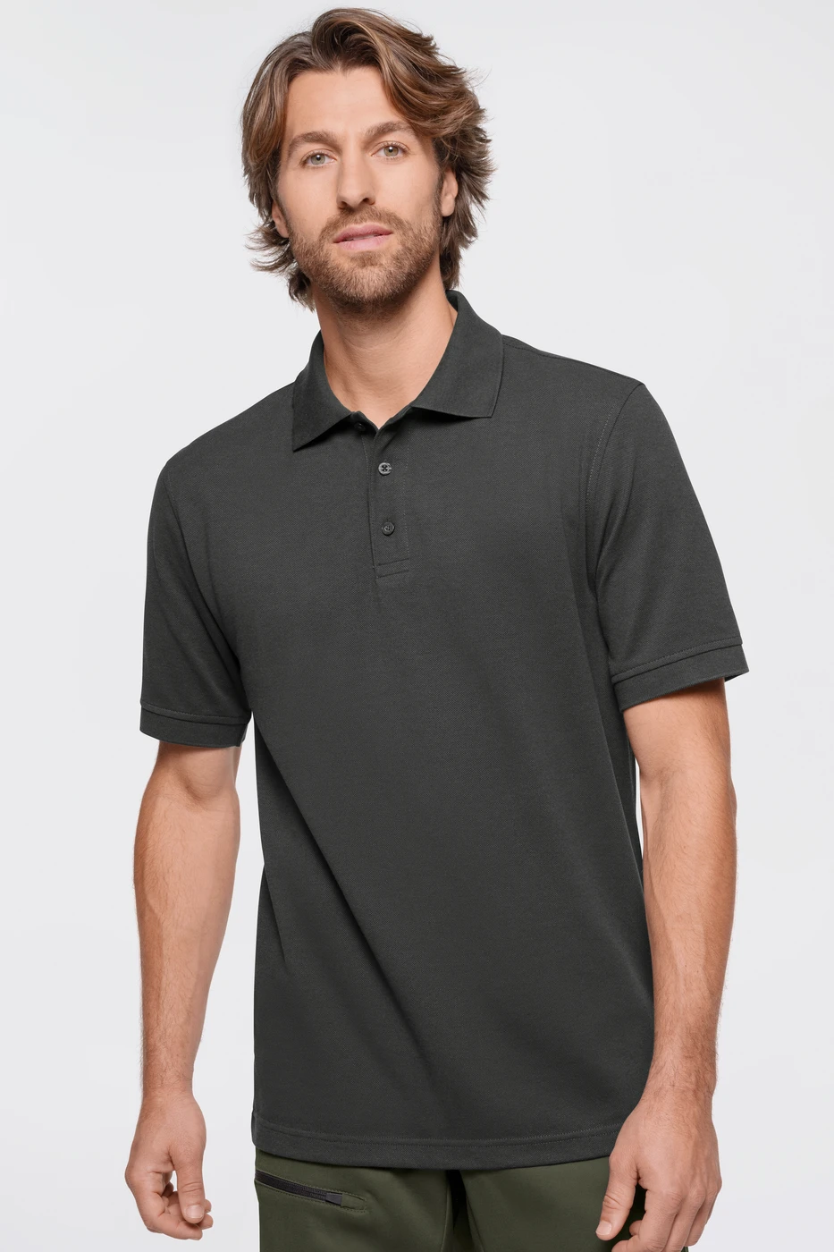 Hakro Label-Free Polo Heavy Mikralinar Eco
