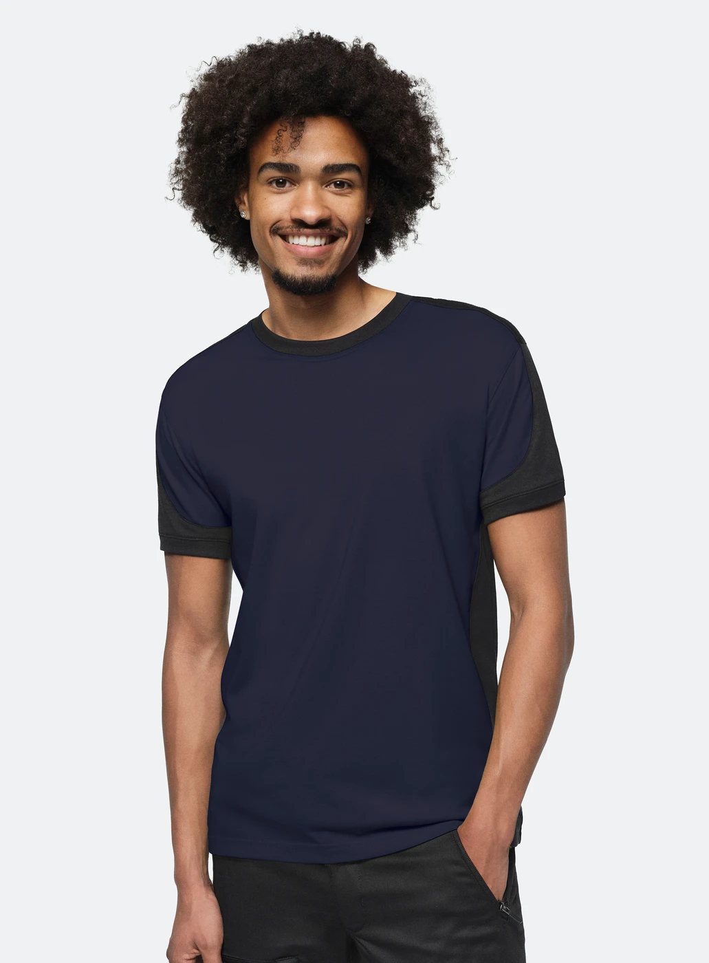 Hakro T-Shirt Contrast Mikralinar Eco