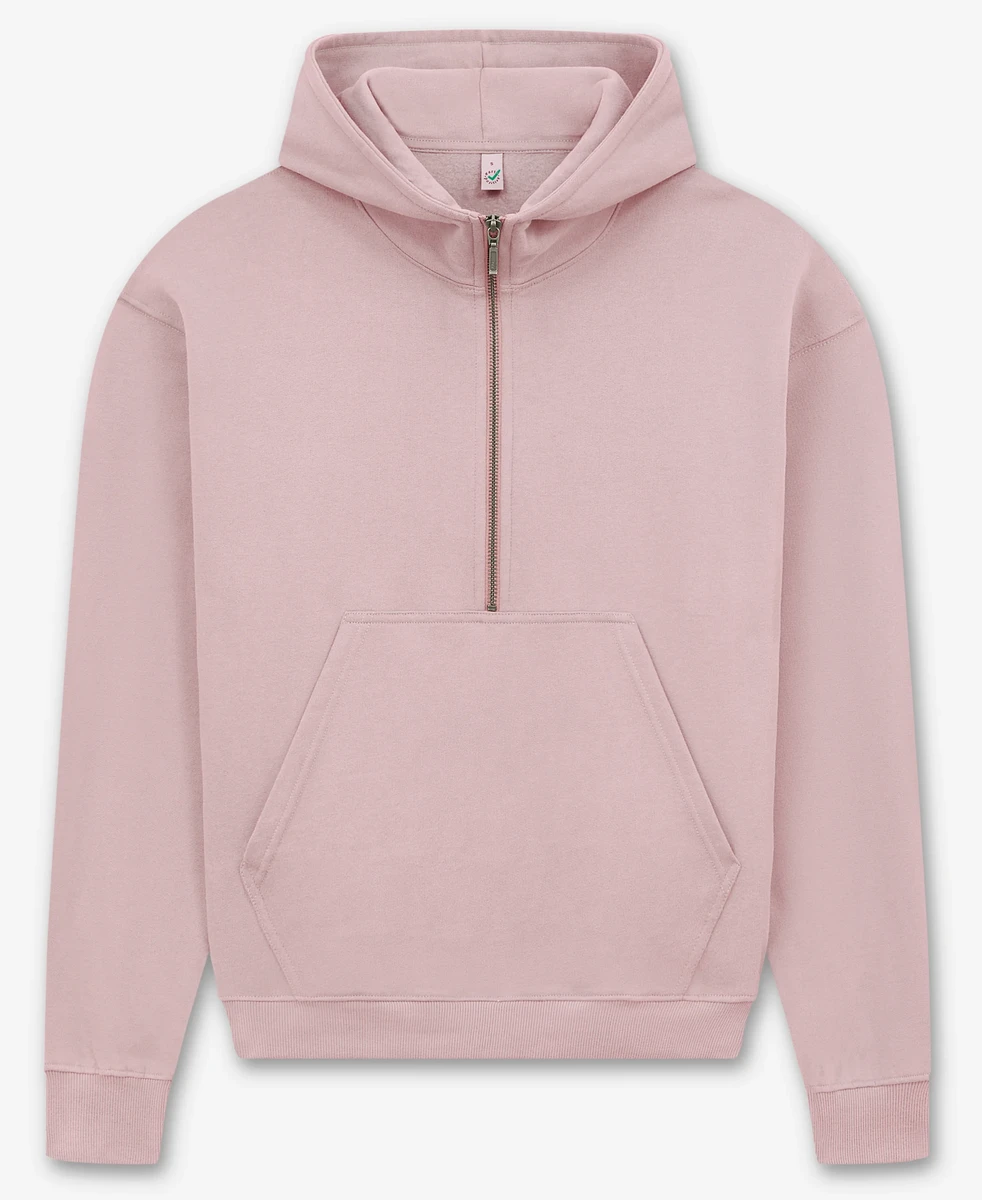 Earth Positive Womens Half-Zip Hoodie