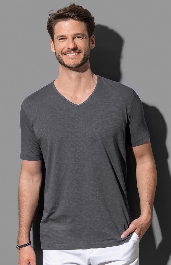 Stedman Shawn Slub V-Neck