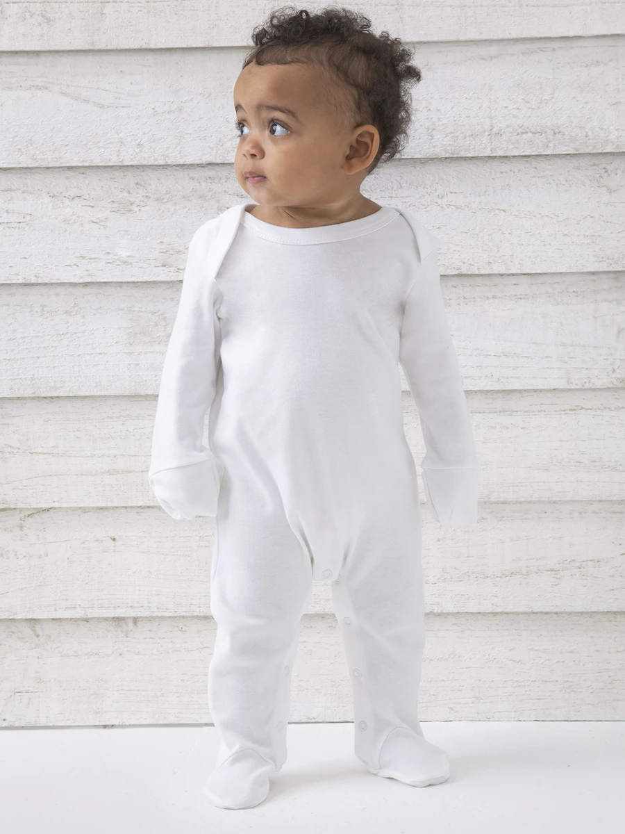 Babybugz Baby Sleepsuit with Scratch Mitts