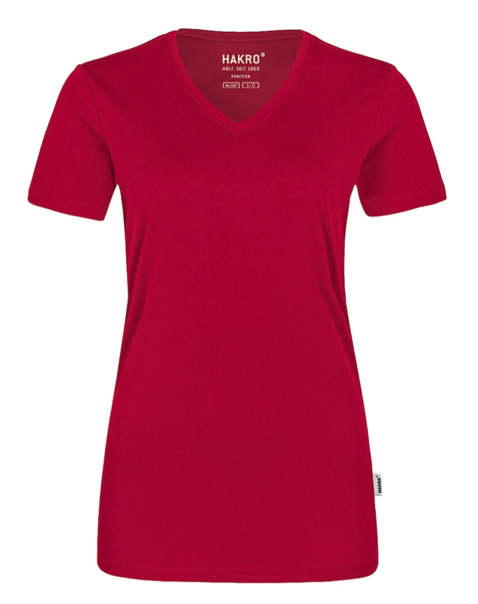 Hakro Ladies V-Shirt COOLMAX