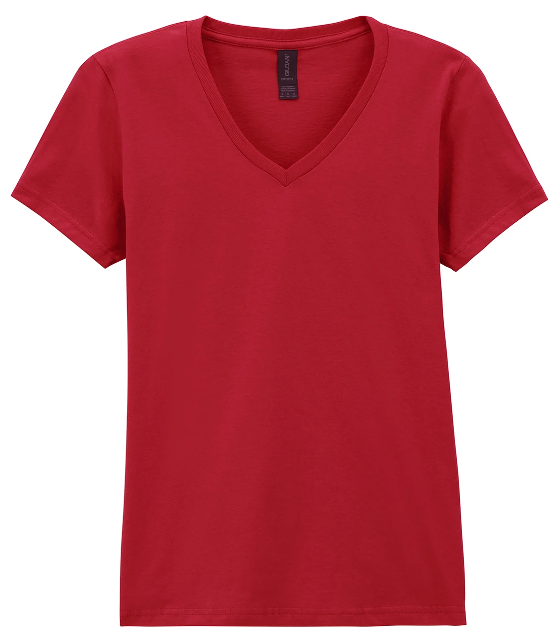 Gildan Womens Softstyle V-Neck T-Shirt