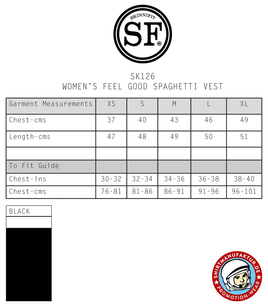 SkinniFit Womens Feel Good Stretch Spaghetti Vest