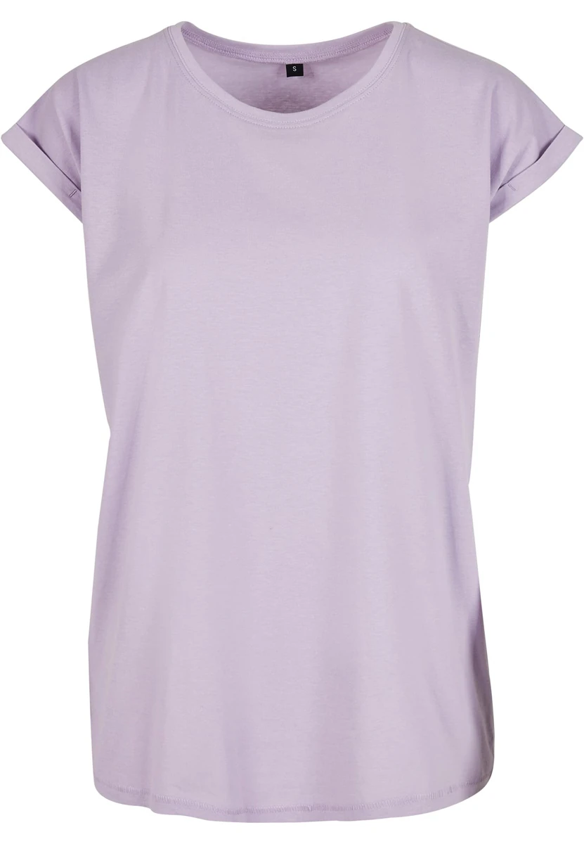Build Your Brand Ladies Extended Shoulder Tee