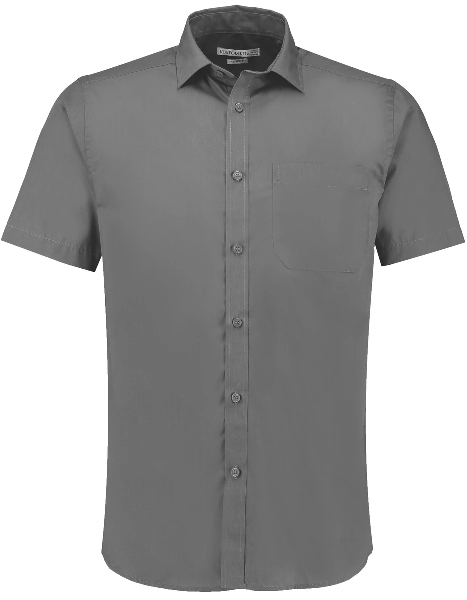 Kustom Kit Poplin Shirt