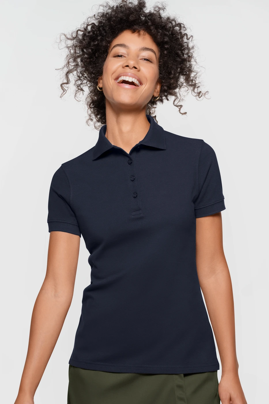 Hakro Ladies Label-Free Polo Heavy Mikralinar Eco