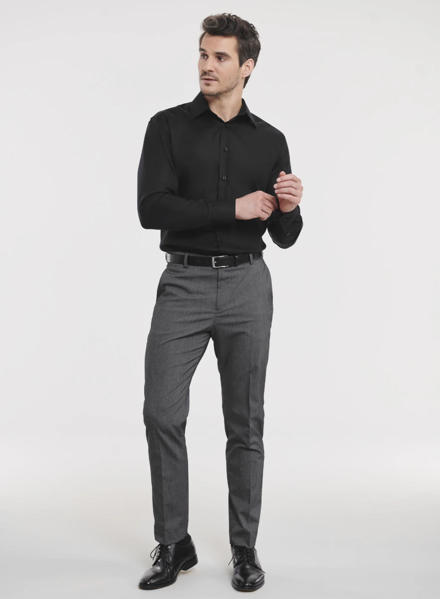 Russell Longsleeve Tailored Ultimate Non-Iron Shirt