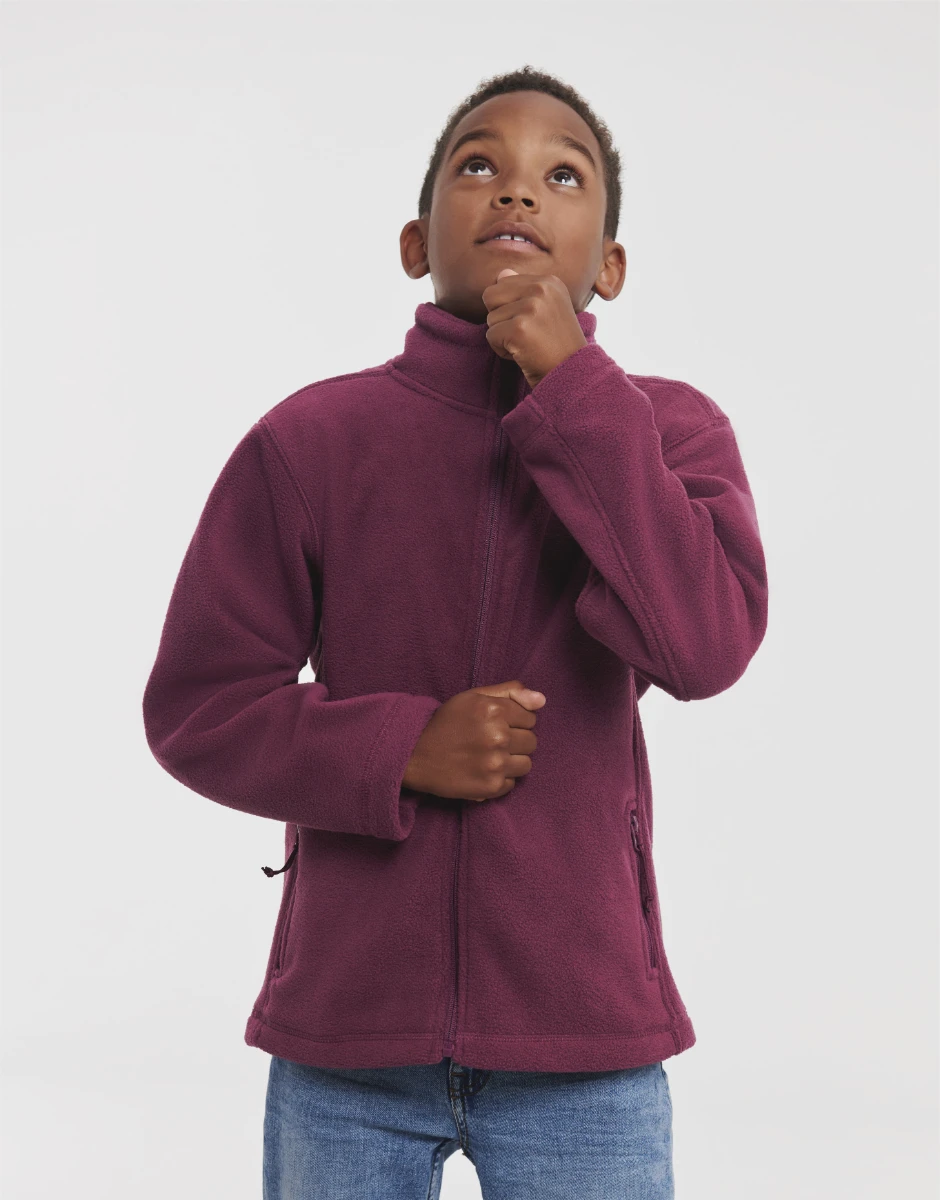 Russell Kids Full Zip Outdoor Fleece