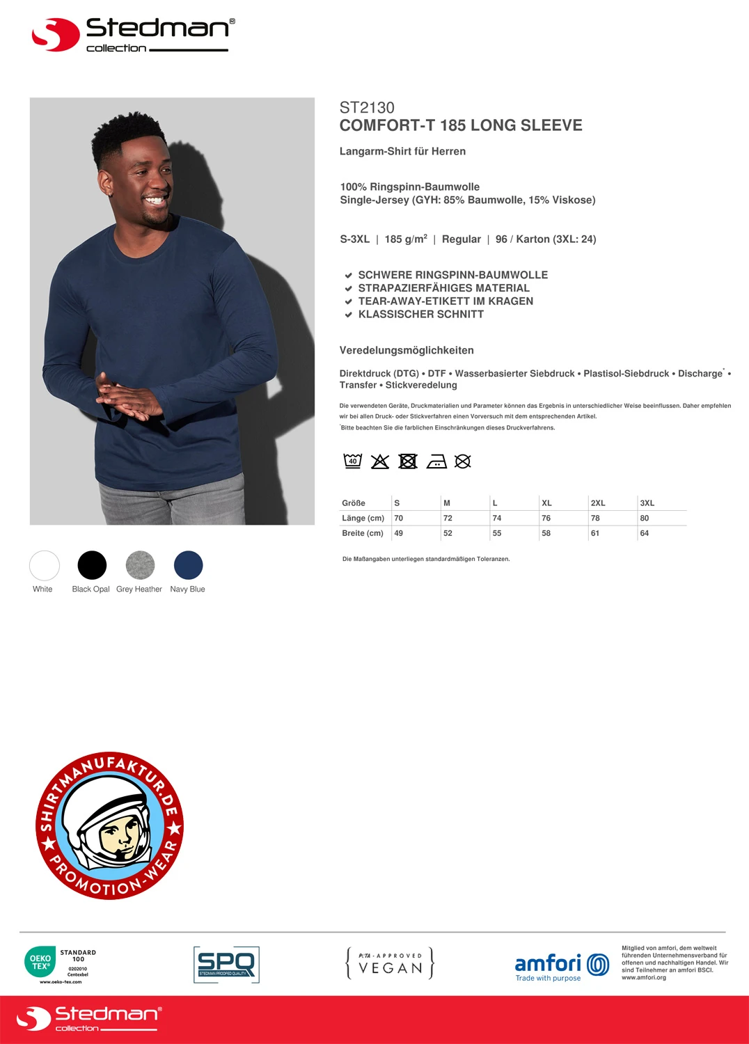 Stedman Comfort Longsleeve