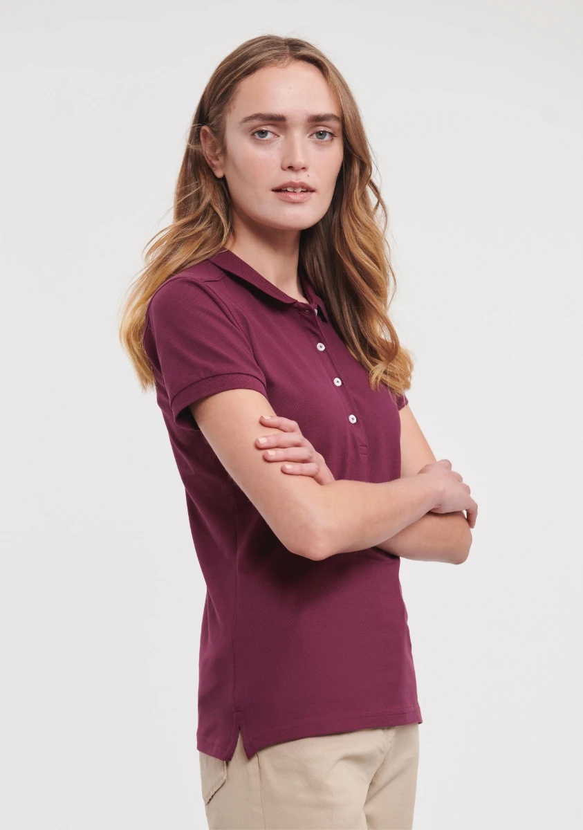 Russell Ladies Stretch Polo