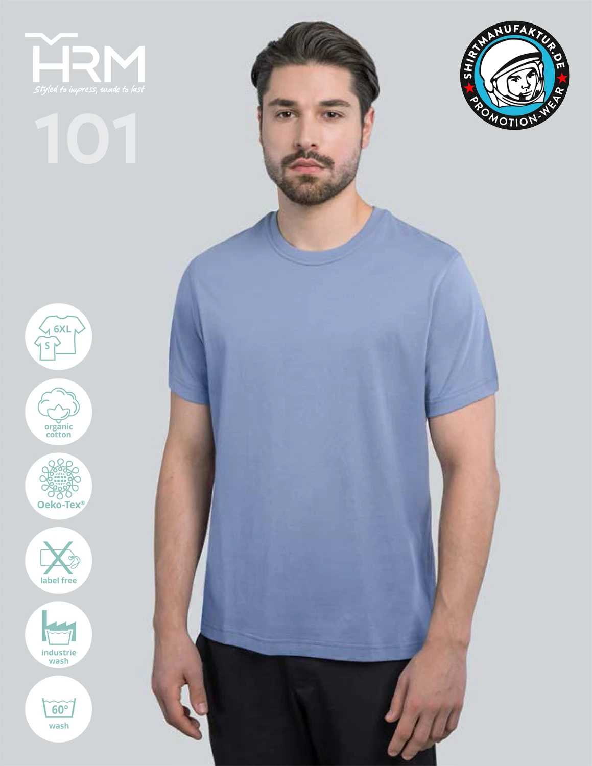 HRM Mens Luxury Tee