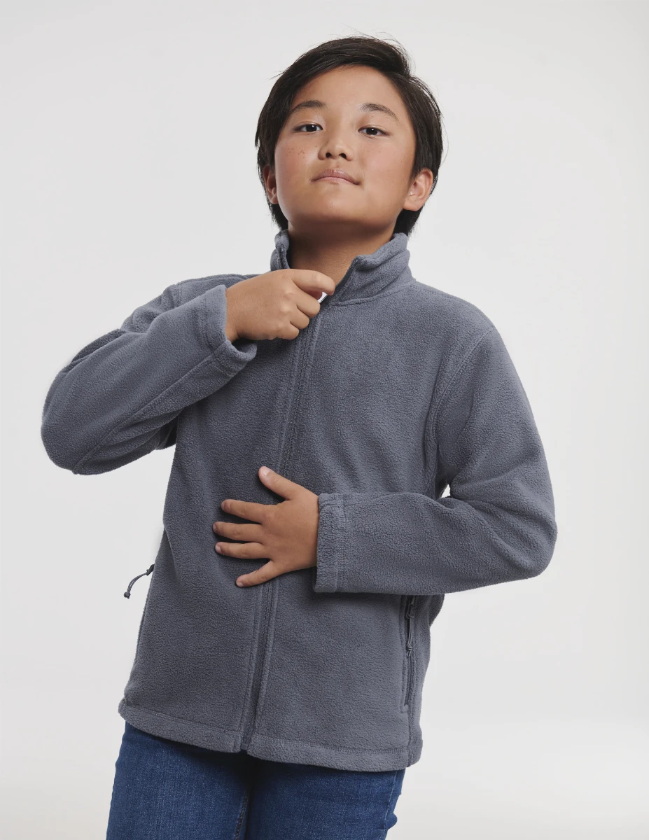 Russell Kids Full Zip Outdoor Fleece