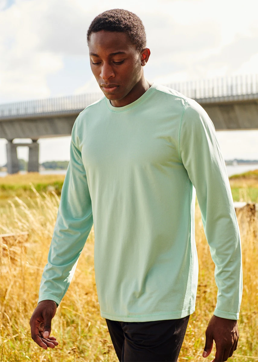 Neutral Recycled Performance Longsleeve T-Shirt