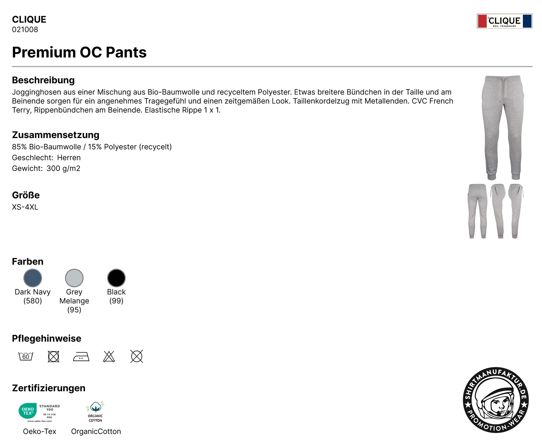 Clique Premium OC Pants