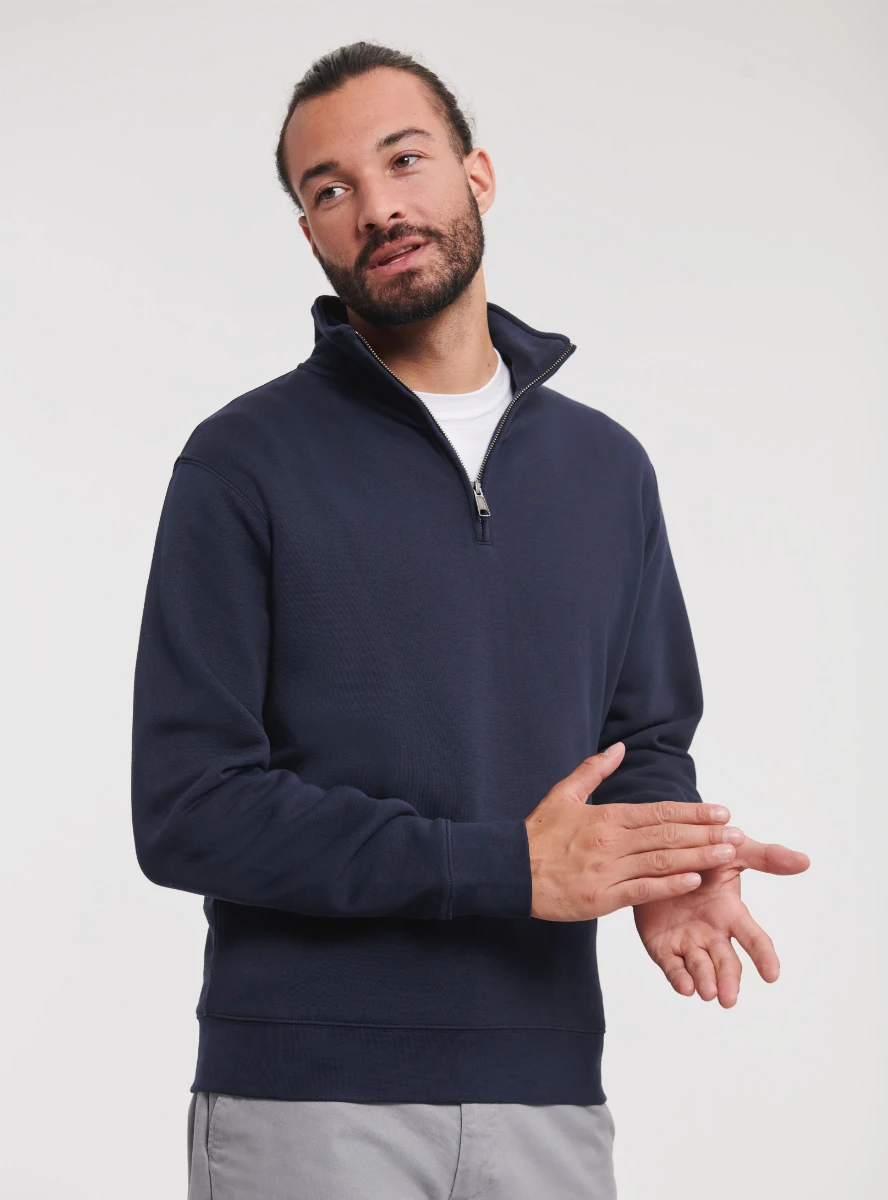 Russell Adults Authentic 1/4 Zip Sweat