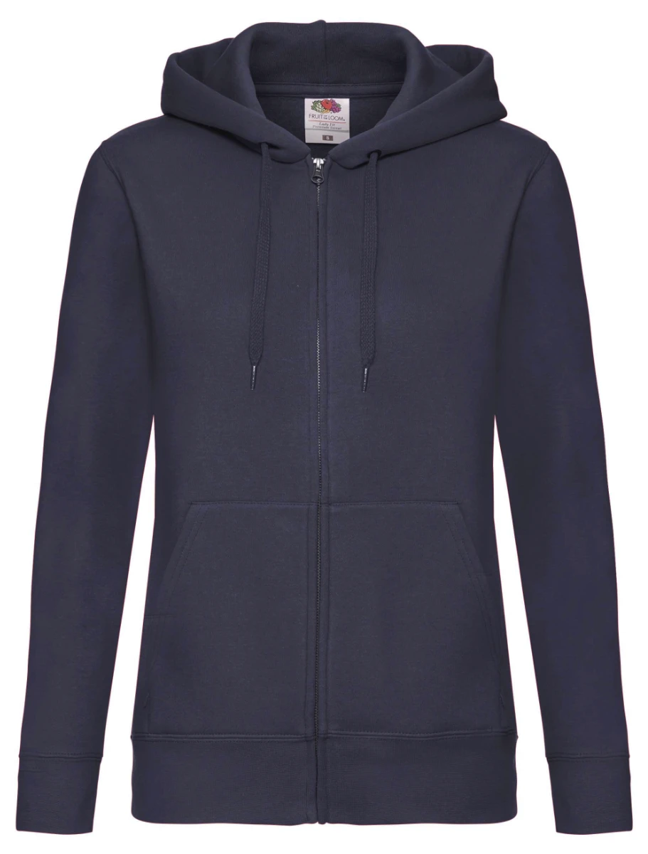 Fruit of the Loom Ladies Premium Hooded Sweat Jacket
